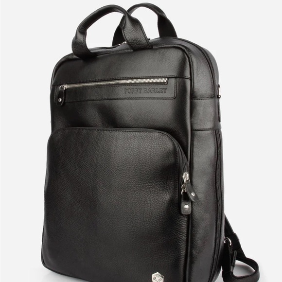 Poppy Barley Black Textured Backpack - Picture 7 of 9